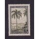 ARGENTINA 1935 GJ 763 ESTAMPILLA NUEVA CON GOMA PAPEL TELA RARISIMO U$ 25
